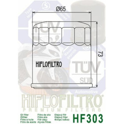Filtro de Aceite Hiflofiltro HF303RC | RCMotos