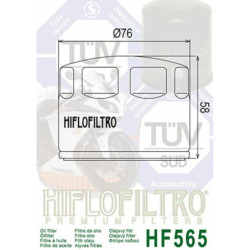 Filtro de Aceite Hiflofiltro HF565 | RCMotos